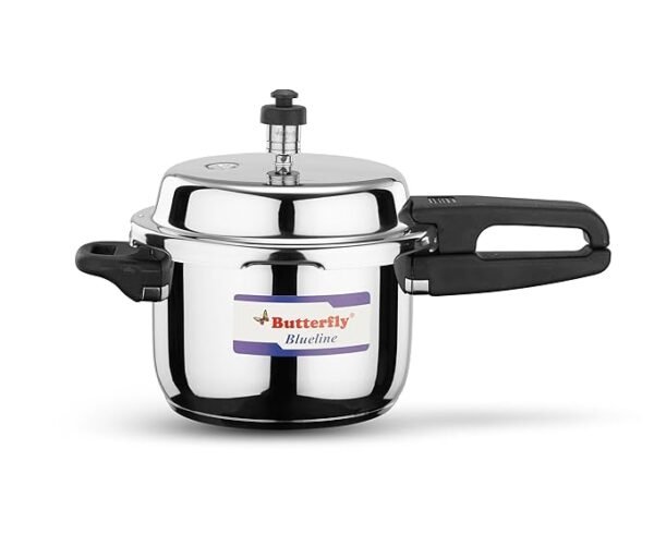 Butterfly Blue Line Stainless Steel Pressure Cooker, 3 Litre in UK - Image 6