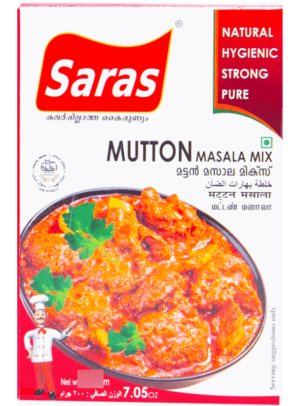 Saras Mutton Masala – 200g | Only £2.19 (UK)