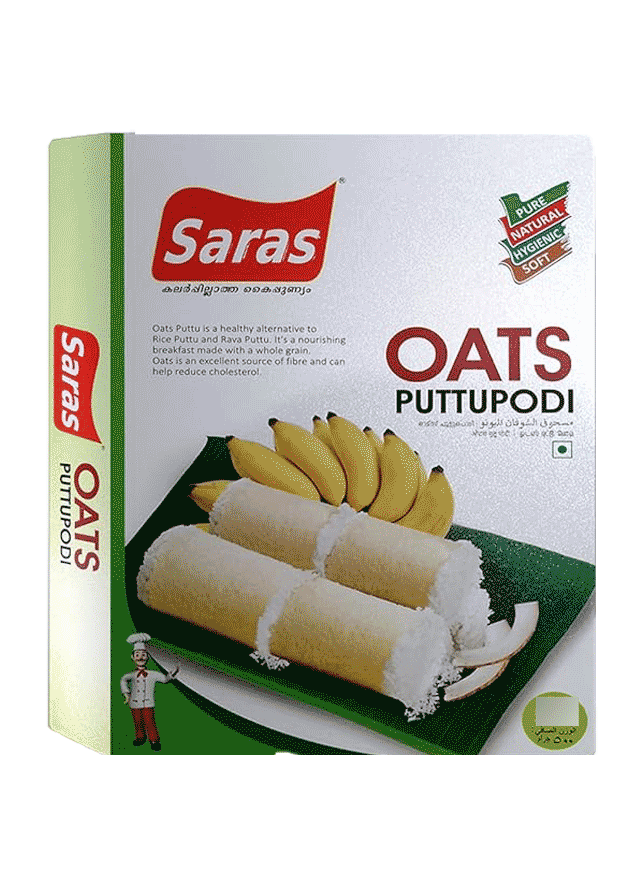 Saras Oats Puttupodi – 500g | Only £2.19 (UK)