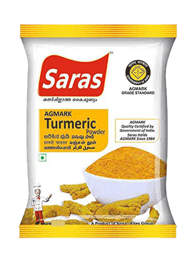 Saras Turmeric Powder – 200g | Only £1.59 (UK)